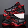 thumbnail image 2 of Men's High-Performance Basketball Sneakers - Non-Slip Grip & Durable Construction - Fashion-Forward High Tops for Outdoor Sports Enthusiasts, 2 of 5