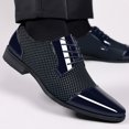 thumbnail image 1 of Zapatos de hombre de primavera y otoño, zapatos de vestir de negocios de talla grande para jóvenes, zapatos de cuero para hombres, 1 of 6