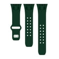 thumbnail image 4 of Miami Engraved Silicone Unisex Watch Band for Apple Watch - 42/44/45/49mm(46mm Series 10/11) Green by Affinity Bands, 4 of 4