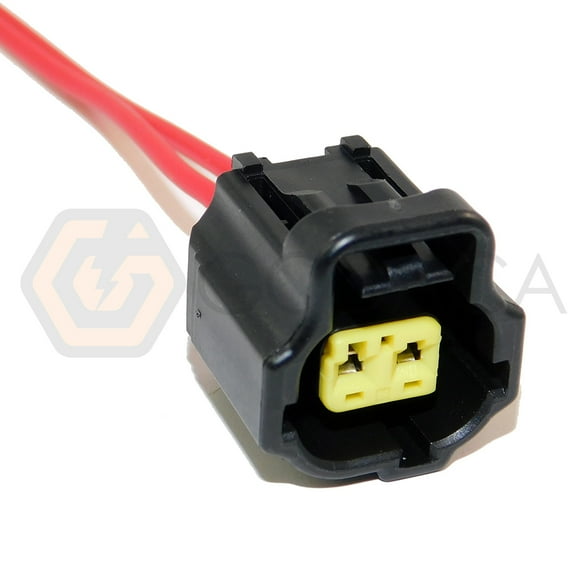 1x Connector 2-way for Coolant Temperature Sensor WPT-1325