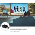 thumbnail image 4 of Adaptador USB C a HDMI 4K Tipo C a HDMI Convertidor macho a hembra para MacBook Pro 2018/2017, iPad Pro 2018, MacBook Air 2018, Galaxy S9 / S8, Surface Go, Huawei Mate 20 y etc. (negro) BANYUO Electrónica, 4 of 6