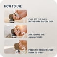 thumbnail image 6 of SABRE Frontiersman MAX Bear Spray, EPA Registered for 9 Animal Species, Max Strength 2% Major Capsaicinoids, 40-ft Range, 9.2 oz, 1 Count, Animal Pepper Spray for Hiking & Camping, 6 of 12