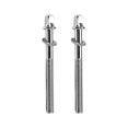 thumbnail image 1 of Drum Tension Rod Silver 2Pcs 2.8In, 1 of 1