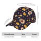 thumbnail image 2 of Balery Turkey And Autumn Gorra de béisbol de tamaño ajustable para correr, entrenar y actividades al aire libre. Gorra de papá para todas las estaciones., 2 of 6