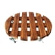 thumbnail image 1 of Soporte para macetas con ruedas bloqueables y freno, bandeja rodante para jardín Redondo 35cm, 1 of 5