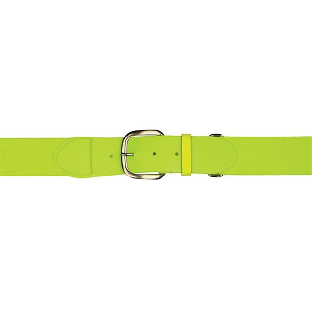 Youth Baseball & Softball Uniform Belt, Neon Yellow