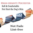 thumbnail image 4 of Dog Collar with Boho Floral Tribal Geometric Pattern - Soft Ethnic Style Collar Adjustable for Small Medium Large Dogs (Size S), 4 of 4