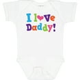 thumbnail image 3 of Inktastic I Love Daddy Girls Girls Baby Bodysuit, 3 of 5