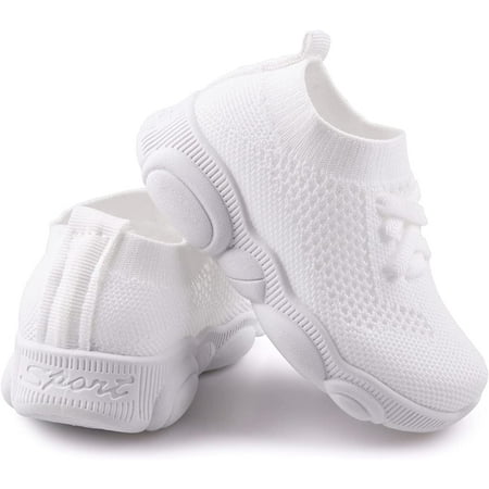 

Baby First Walking Shoes 1-4 Years Kid Shoes Trainers Toddler Slip on Infant Waves Shoes Boys Girls Cotton Mesh Breathable Sneakers Outdoor