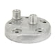 thumbnail image 2 of AC Compressor Cover Aluminium Air Conditioner Compressor Back Cover Replacement for SANDEN SD508 ORING HRZ 8X10, 2 of 5