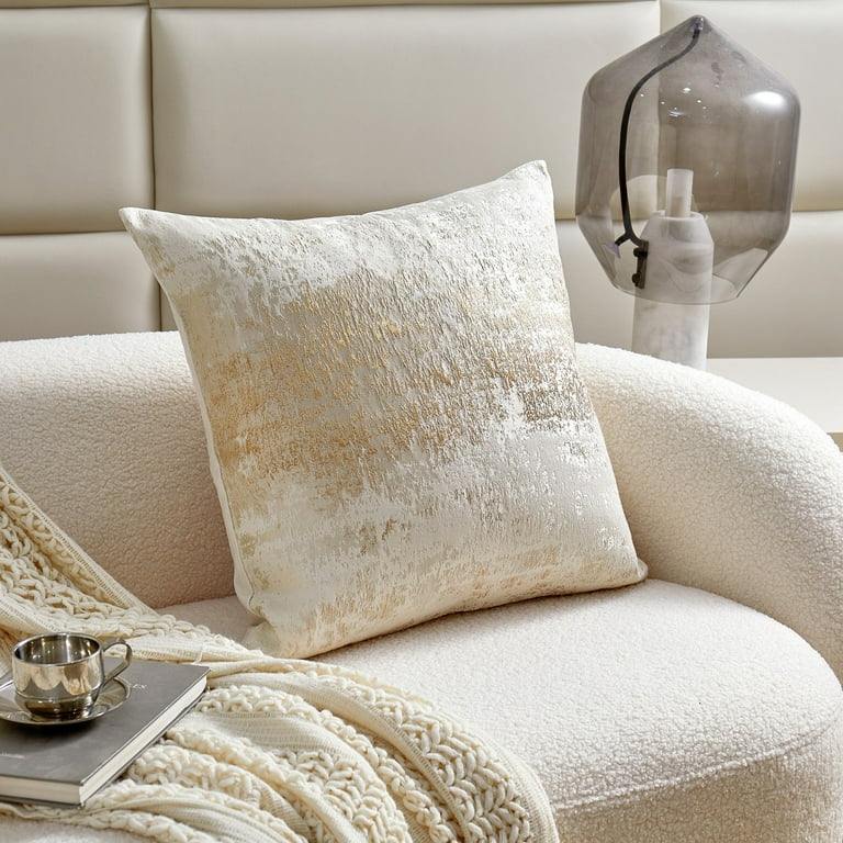 Gold sparkly cushions sale