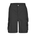 thumbnail image 5 of Cargo Shorts for Men Summer Casual Breathable Straight Leg Loose Fit Bermuda Work Shorts with Pockets, 5 of 5