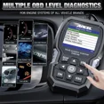thumbnail image 4 of ANCEL VOD700 Tout Système OBD2 Scanneur Compatible avec VOLVO Oil ABS EPB Diagnostic, 4 of 11