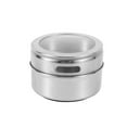 thumbnail image 5 of Beeyoka 12 Pcs Magnetic Spice Jars,Each 4 oz Capacity Stainless Steel Spice Tins with Lid and Small Holes for Sprinkle Includes 94 Labeling Stickers, 5 of 6