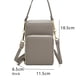 thumbnail image 2 of Pequeño monedero del teléfono celular de Crossbody, mini cartera del bolso del hombro del mensajero con ranuras para tarjetas de crédito, 2 of 5