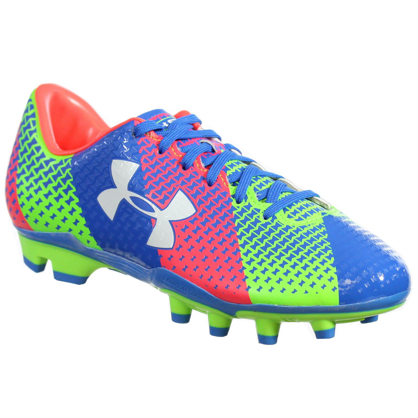 different color soccer cleats