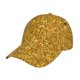 thumbnail image 1 of Fotbe Gold Glitter Gorro Clásico de Béisbol, Gorra Ajustable con Broche Snapback, Gorro de Exterior de Algodón Suave, 1 of 6