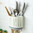 thumbnail image 2 of Hole Free Hanger Hooks Kitchen Utensils Organizer Pot Cover Chopping Block Racks Holder For Kitchen, 2 of 3