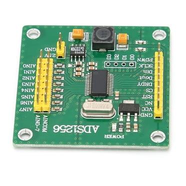 ADS1256 24-bit 8-Channel ADC Module - High Precision Analog To Digital Converter Board