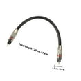 thumbnail image 2 of unbranded 2Ud Cable Negro Para Audio En Automóvil Con Protección Contra Rayones Y Transmisión, 2 of 8