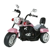 Freddo Toys 6V Battery Powered Electric Chopper-Style Ride-On Trike, Pink