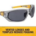 thumbnail image 3 of Gafas protectoras DEWALT DPG112 con marco completo y lente transparente, 3 of 6