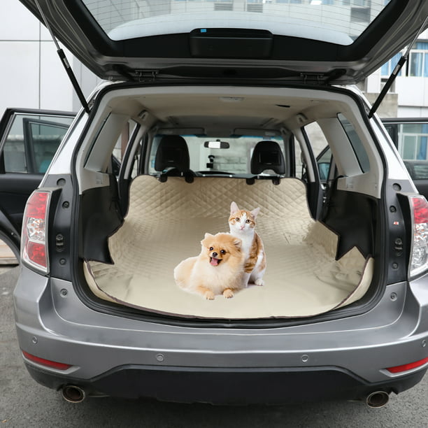 600d Waterproof Dog Pet Car Seat Cover Suv Truck Boot Protection Nonslip Back Rear Pad Universal Com - Dog Seat Covers For Sports Cars