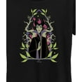 thumbnail image 3 of Disney Princess - Sleeping Beauty Floral Maleficent -  Women's Short Sleeve Graphic T-Shirt, 3 of 5