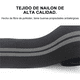thumbnail image 4 of 1 Par Vendas Para Rodilla Elastica Rodilleras Gym Belug, Negra con Gris, 4 of 5