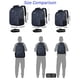 thumbnail image 5 of Mochila MATEIN para portátil extra grande de 18.4 pulgadas, impermeable, azul oscuro, 5 of 9