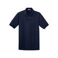 thumbnail image 1 of Jerzees Men's SpotShield Button Down Polo Sport Shirt, Navy 2XL, 1 of 2