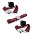 thumbnail image 1 of Chevy II 1962-1965 Avion 2 Point Burgandy Kit de Ceinture de Sécurité Rétractable - 3 Ceintures, 1 of 1