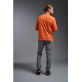 thumbnail image 3 of Expert Brand USA-Made Men's Oxymesh™ Athletic Long Sleeve Shirt, Orange, 3XL, 3 of 6
