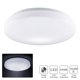 thumbnail image 1 of Luz De Techo Redonda Led De 18W Lámpara De Techo De Luz De Cielo Estrellado Para Sala De Estar Dormitorio Blanco Frío matsuzay HA012952-00, 1 of 5