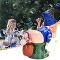 thumbnail image 1 of Decoraciones de Halloween, adornos de Halloween, regalos de Halloween, máquina de burbujas automática navideña con luces, música, divertidos juguetes de burbujas de Papá Noel, solución de burbujas de, 1 of 9