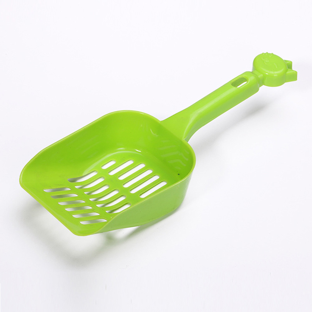 8" Plastic Pet Scoop, Dog Cat Poop Waste Litter Box Scooper Pet