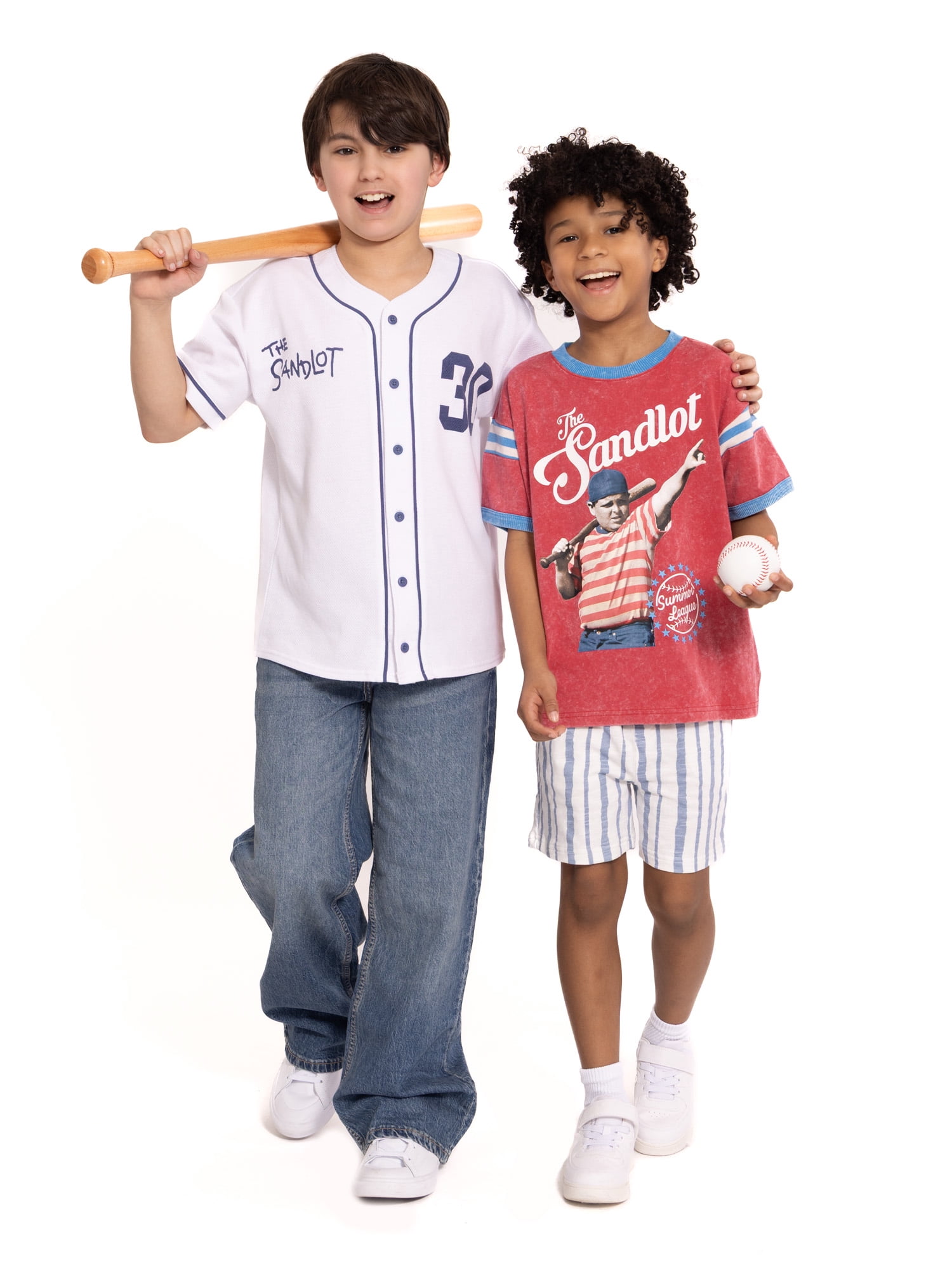 The Sandlot Boys' Graphic Tee with Short Sleeves, Sizes 4-18