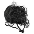 thumbnail image 1 of Black Pet Wig Made of Polyester for Creative Festive Use on Dogs Lightweight and Durable 1 Pc, 1 of 3