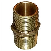 1 PC, GROCO Bronze Pipe Nipple - 2" NPT