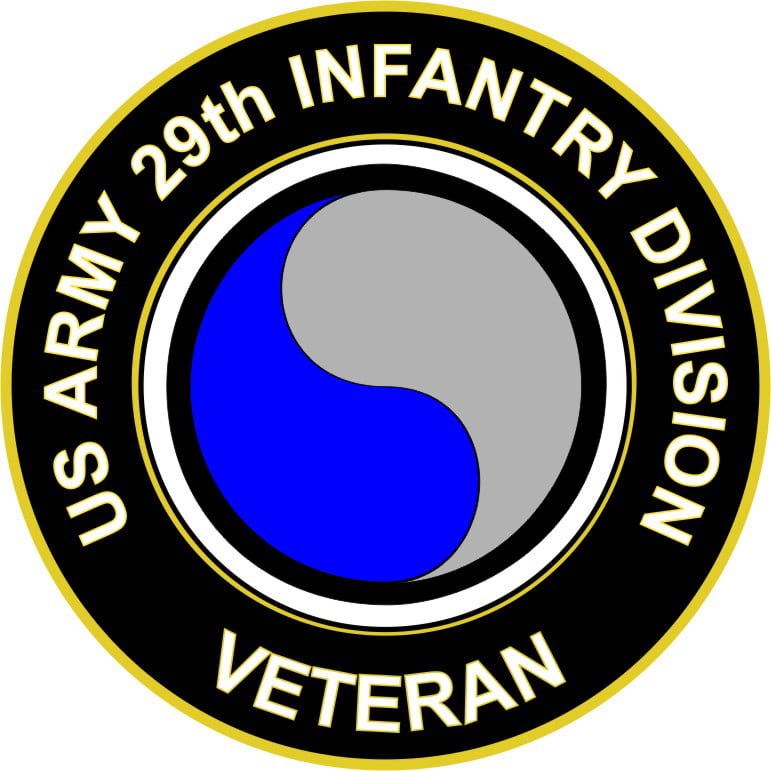 5.5 Inch U.S. Army Veteran 29th Infantry Division Sticker - Walmart.com 