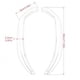 thumbnail image 4 of Accesorios de adorno DYNWAVEMX 1 par Ventilación Vertical 1800 GL1800 2018 2020, 4 of 7