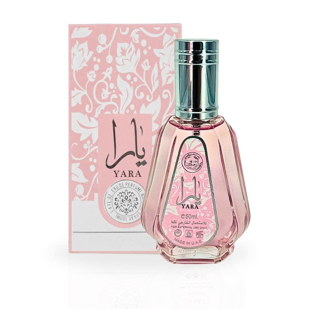 Yara Eau de Parfum Spray 50ml (1.7 oz) by Ard Al Zaafaran (Pack of 3)