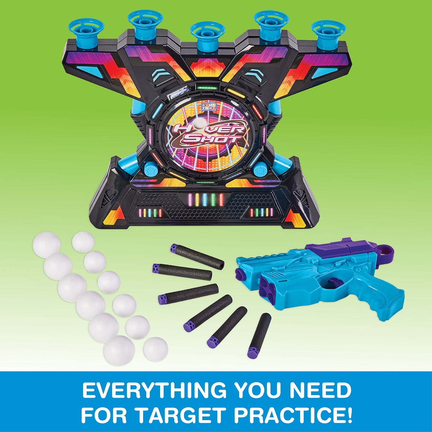 Game Zone Arcade Mini Hover Shot, Interactive Tabletop Multiplayer Game, Ages 6+
