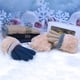thumbnail image 5 of Guantes de invierno para niños y niñas - Guantes de punto con cable térmico de punto cálido para niños Manoplas con forro polar de lana para clima frío Zhivalor DLM605-3, 5 of 5