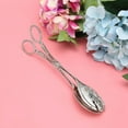 thumbnail image 1 of Non-slip Bread Tongs, 9.1in Food Clip, Bread Food Cake Tong Kitchen For Home Silver, 1 of 8