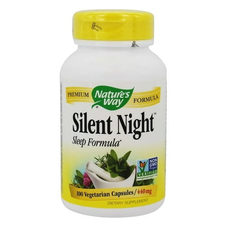 Nature's Way - Silent Night Sleep Formula 440 mg. - 100 Vegetarian Capsules