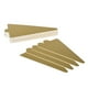thumbnail image 4 of 100pcs Pequeño triángulo Mousse Cake Serving Base Mats Bandeja de papel desechable para cupcakes (Dorado), 4 of 6