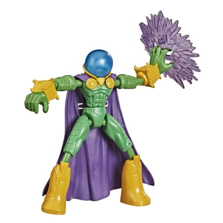 Marvel: Spider-Man Bend and Flex Mysterio Kids Toy Action Figure for Boys and Girls Ages 4 5 6 7 8 and Up (6”)