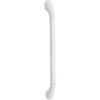 Carex White Bathroom Plastic Safety Wall Grab Bar, 24", For Seniors, 400 lb Weight Capacity
