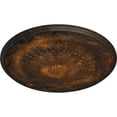 thumbnail image 3 of Ekena Millwork 27 1/8"OD x 2 5/8"P Artis Ceiling Medallion, Hand-Painted Rust, 3 of 5